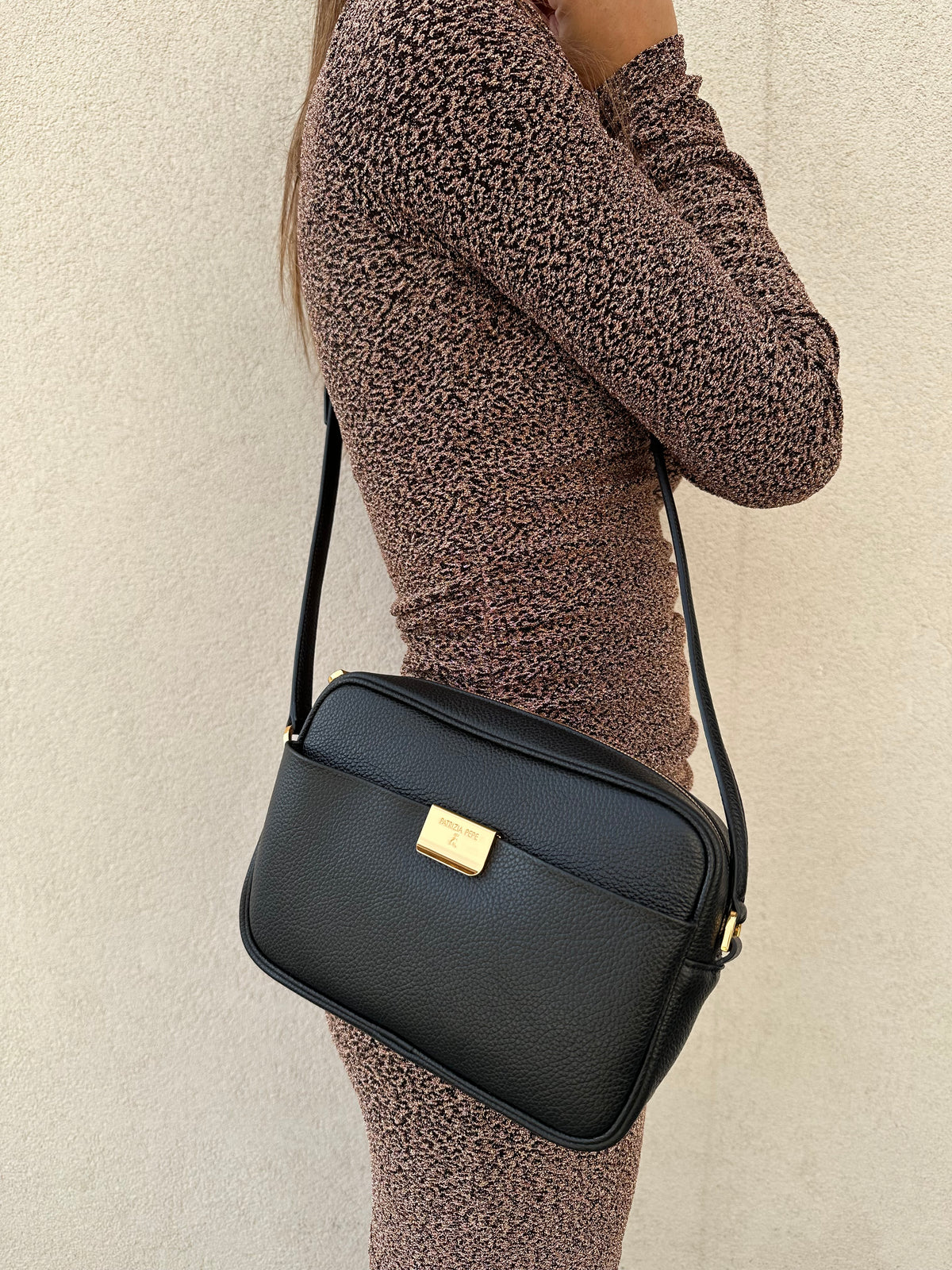 Borsa tracolla basic NERA - PATRIZIA PEPE