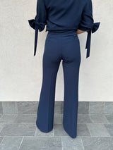 Pantalone zampetta BLU - VICOLO