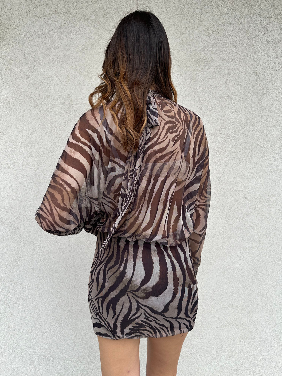 Abito tulle ZEBRA - VICOLO
