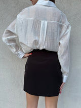 Gonna asimmetrica NERA - SILENCE LIMITED