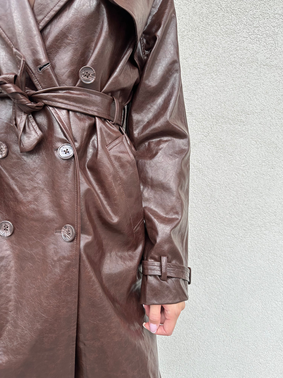 Trench ecopelle MORO - HINNOMINATE