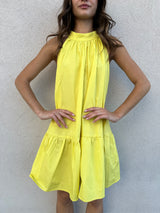 Abito bon bon GIALLO - VICOLO