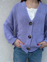 Cardigan cotone LILLA - VICOLO