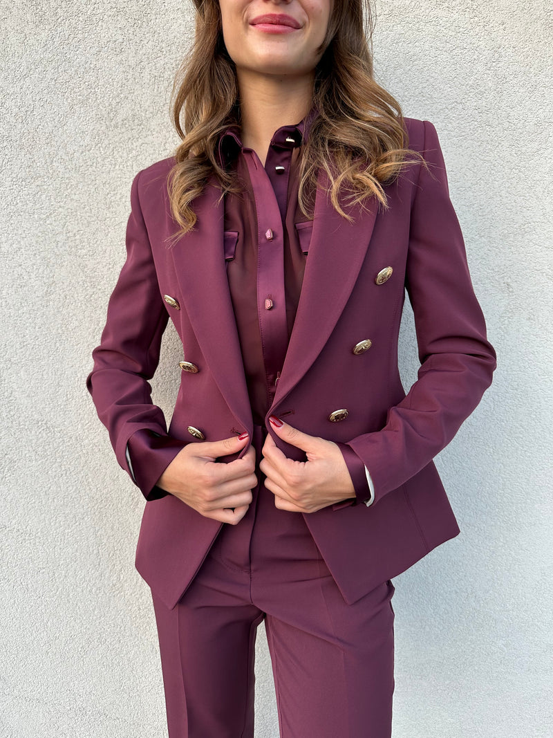 Giacca libra BORDEAUX - SILENCE LIMITED