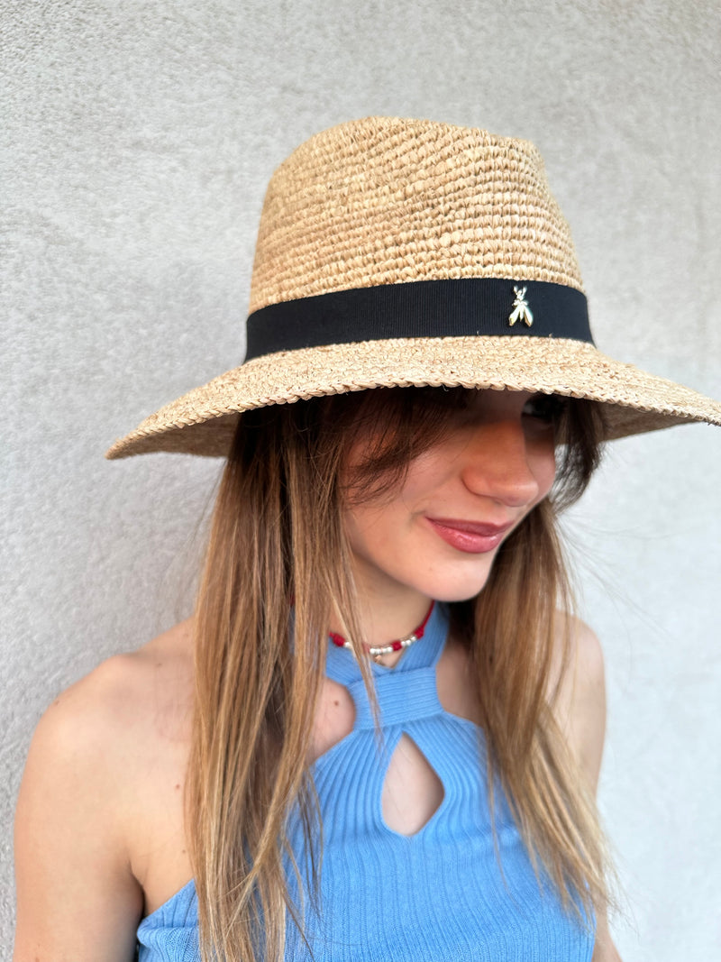 Cappello in rafia - PATRIZIA PEPE