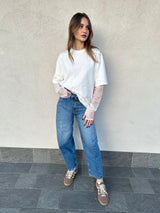 Jeans barrel CHIARA - VICOLO