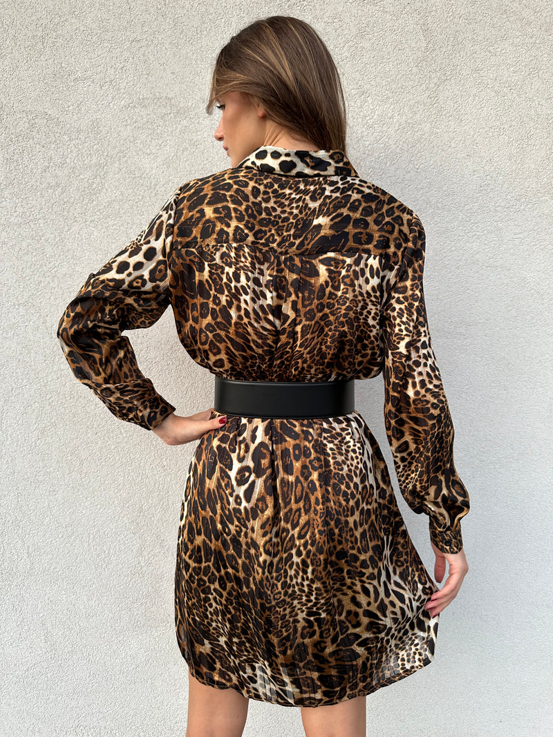 Abito chemisier ANIMALIER - ANNAROCK