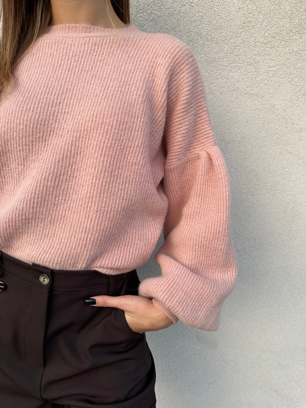 Maglioncino baloon ROSA - VICOLO