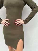 Abito spacchetto VERDE - KONTATTO