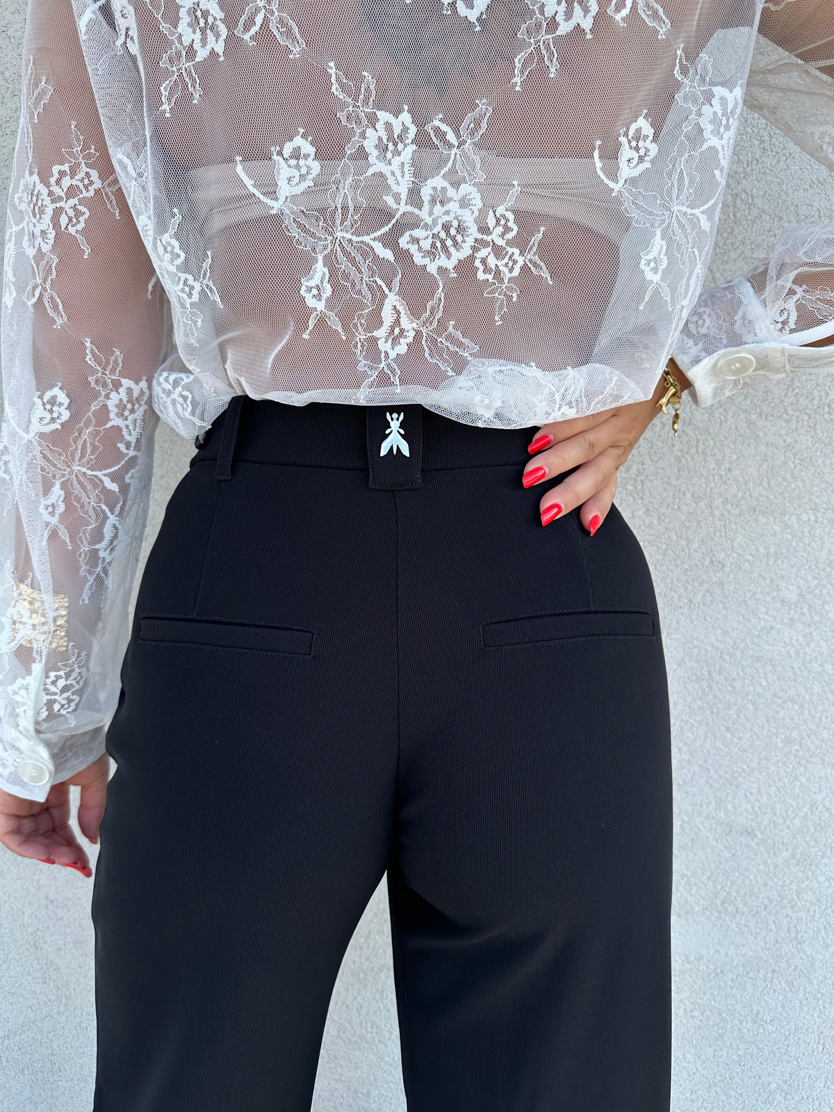 Pantalone palazzo NERO - PATRIZIA PEPE
