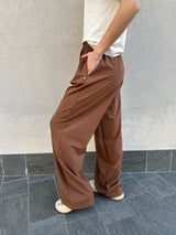 Pantalone coulisse MOKA - HINNOMINATE