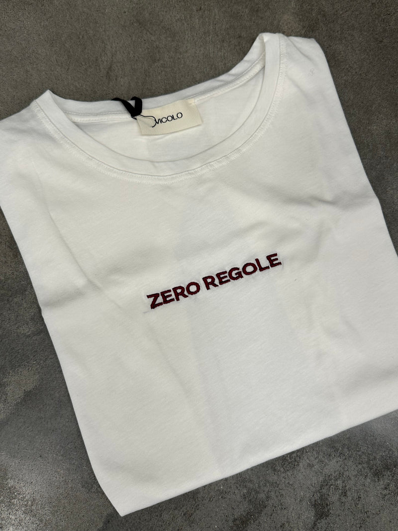 T-shirt ZERO REGOLE - VICOLO