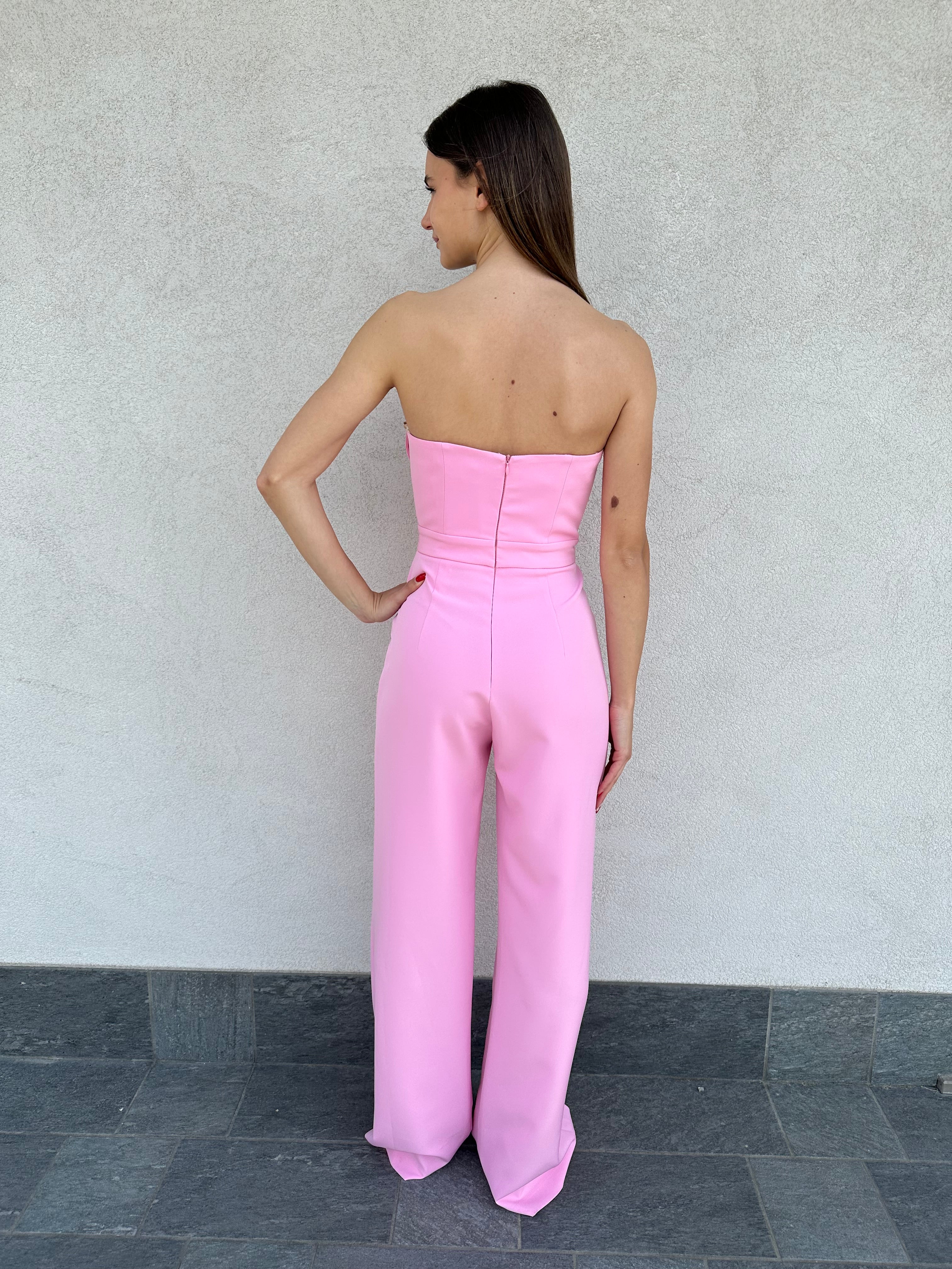 Tuta scollo cuore PINK - SILENCE LIMITED