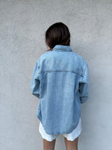 Camicia morbida denim - PATRIZIA PEPE