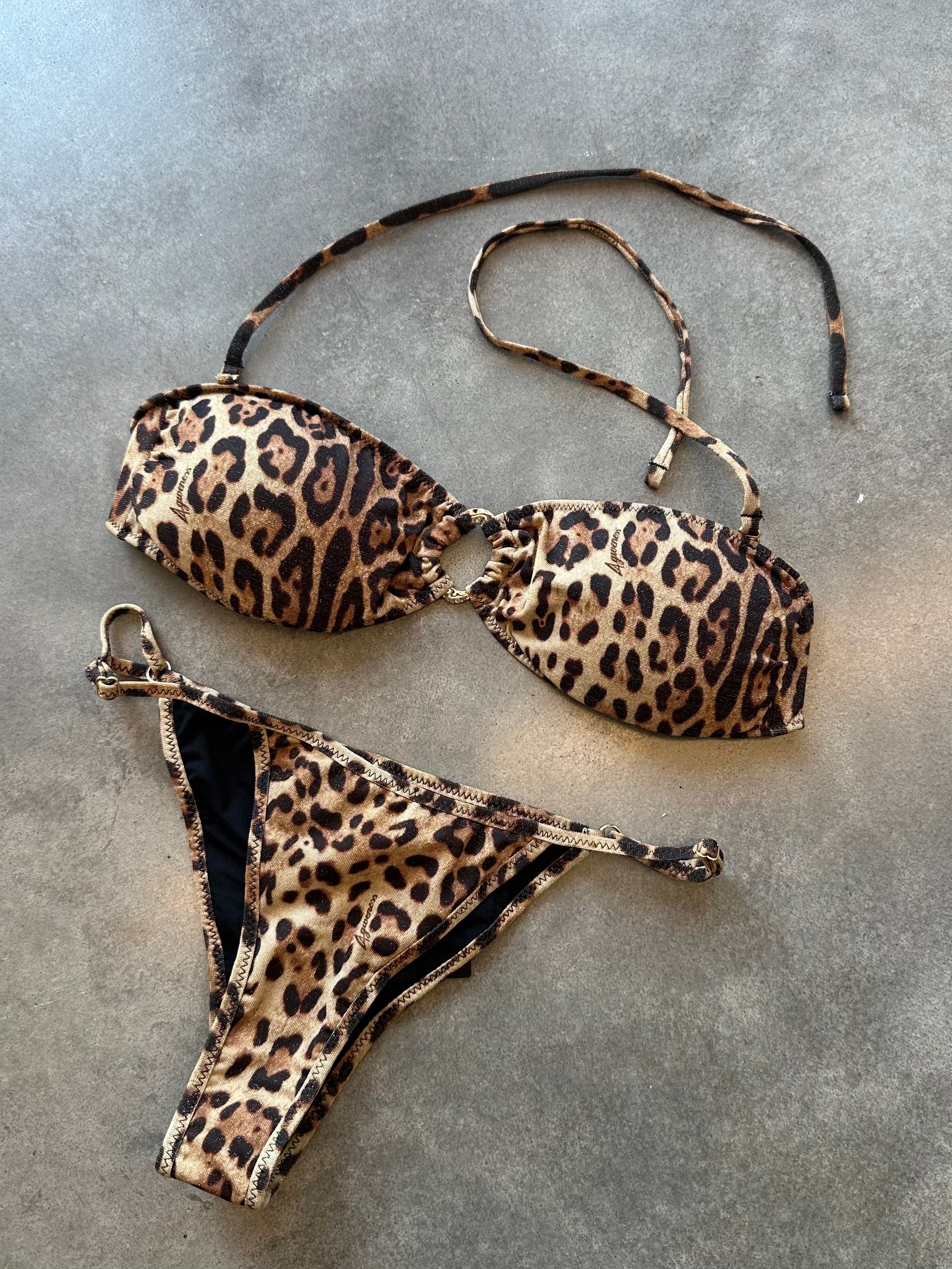 Bikini fascia LUREX ANIMALIER - 4GIVENESS m