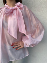 Camicia fiocco ROSA - VICOLO