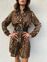 Abito chemisier ANIMALIER - ANNAROCK