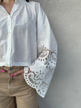 Camicia maniche PIZZO - VICOLO