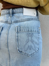 Mini gonna denim - PATRIZIA PEPE