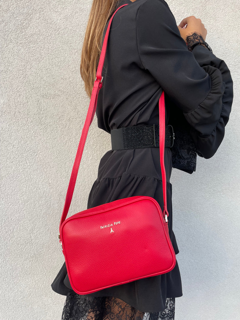 Borsa a tracolla ROSSA - PATRIZIA PEPE
