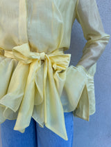 Camicia petalo GIALLA - BABYLON