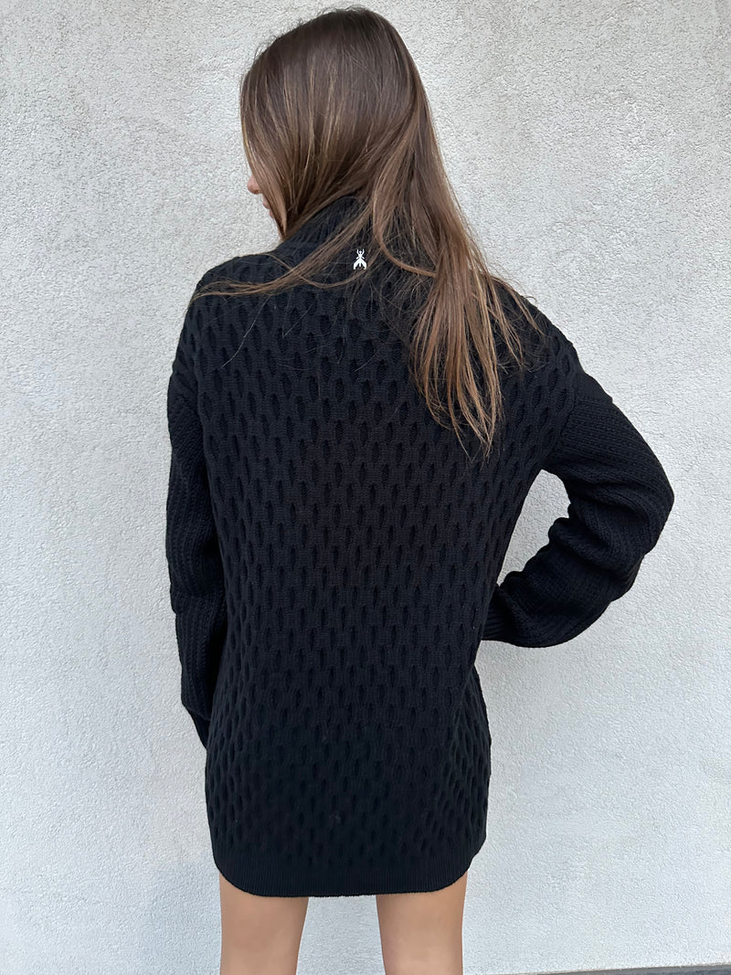 Maxi abito trecce NERO - PATRIZIA PEPE