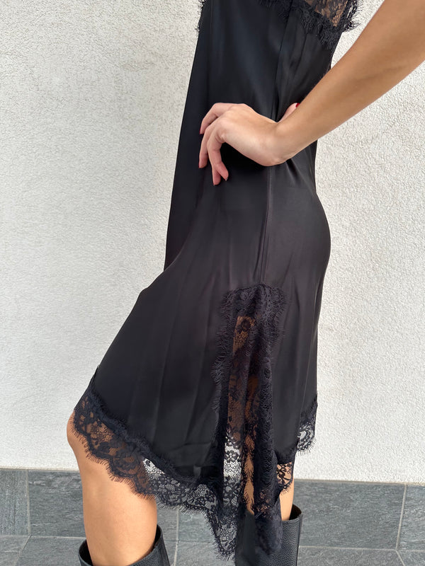 Abito lingerie NERO - VICOLO