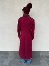 Cappotto monopetto BORDEAUX - SILENCE LIMITED