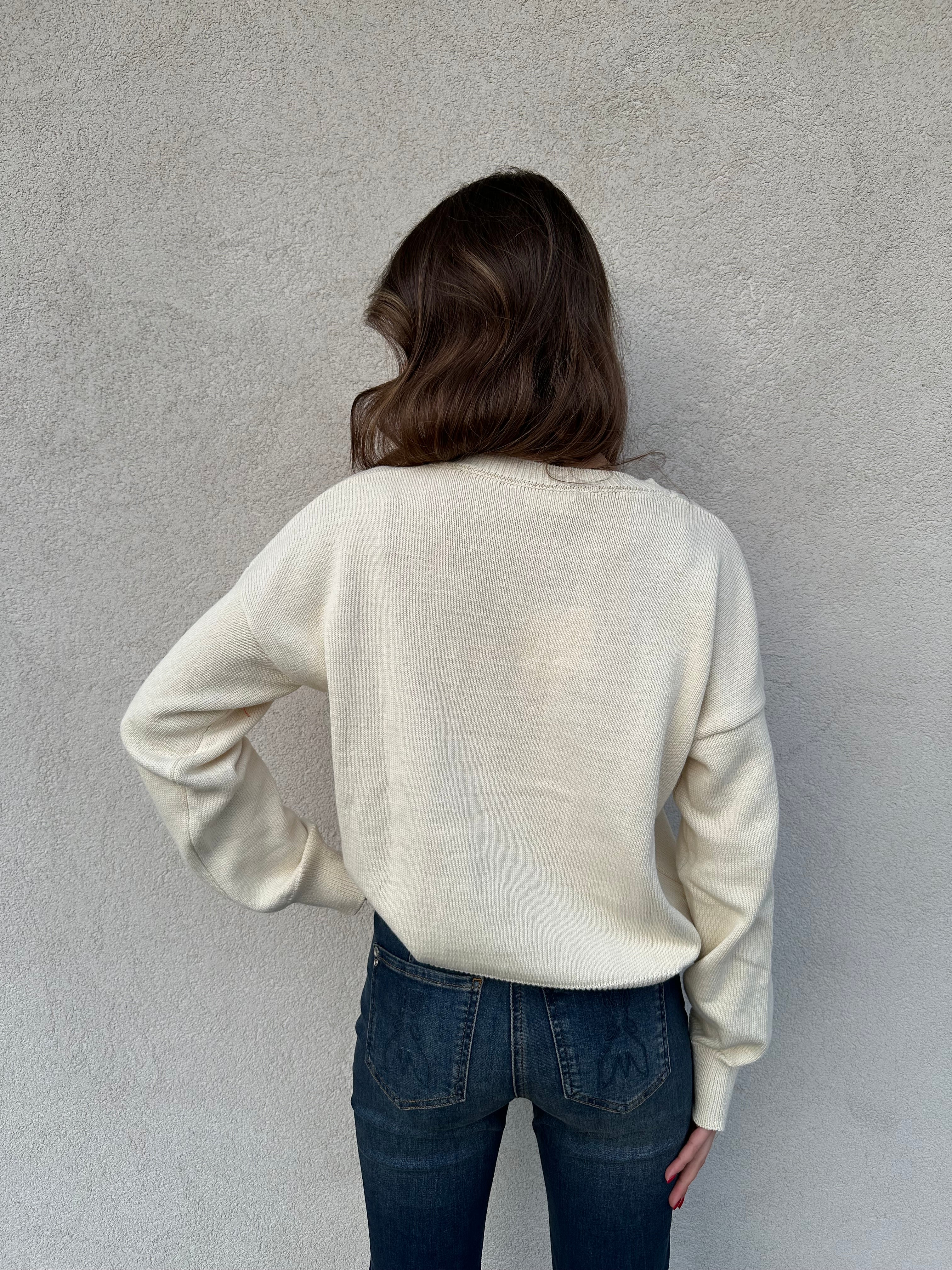 Maglione CUORE ROSSO - VICOLO