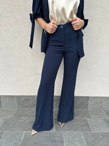 Pantalone zampetta BLU - VICOLO