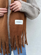 Maxi sciarpa COGNAC - HINNOMINATE