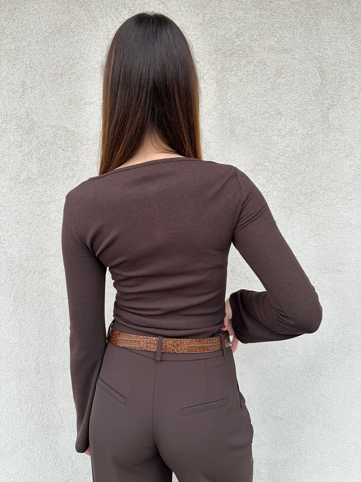 Maglia serafino campana MORO  - VICOLO