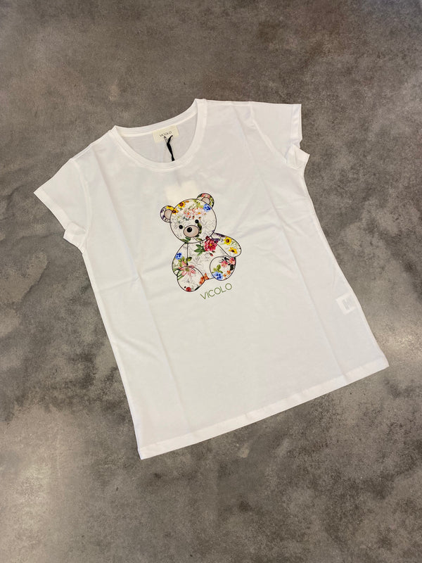 T-shirt orso FLOWER - VICOLO