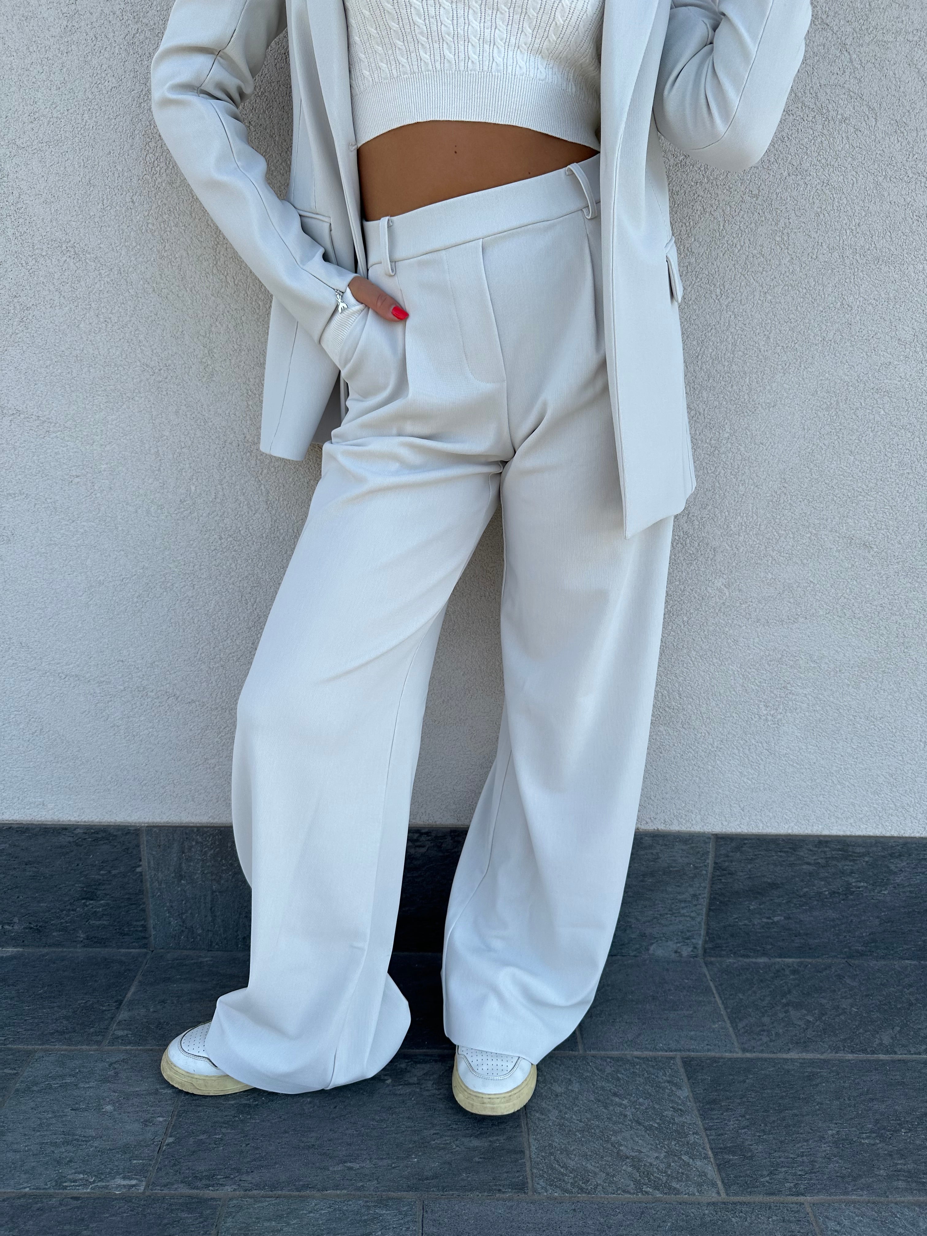 Pantalone palazzo GHIACCIO - PATRIZIA PEPE