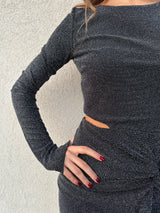 Abito lurex cut out - PATRIZIA PEPE