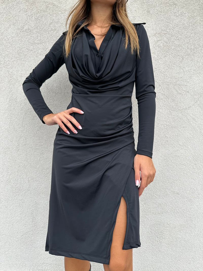 Abito drappeggi - VICOLO