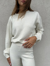 Maglia paillettes PANNA - HINNOMINATE