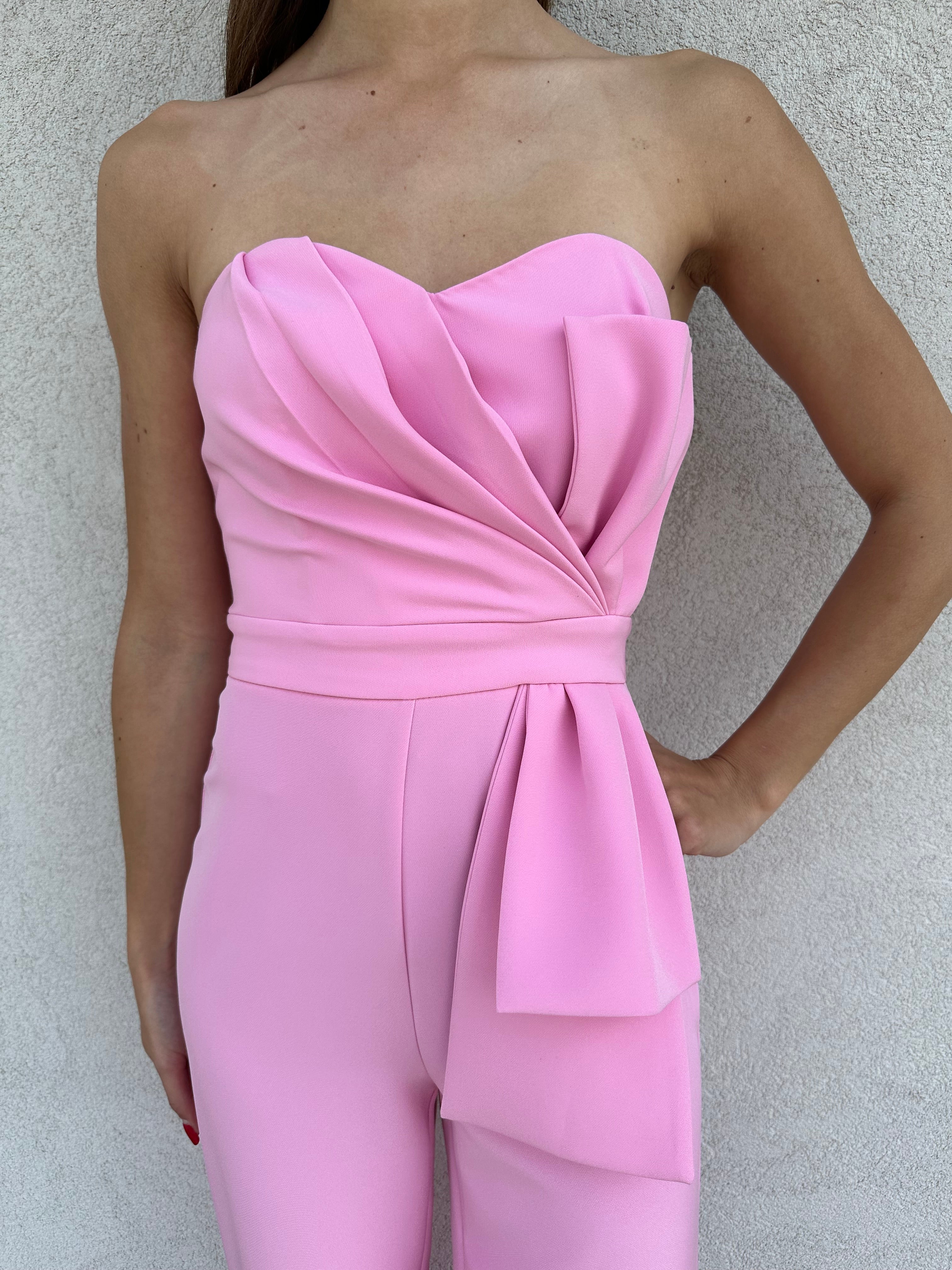 Tuta scollo cuore PINK - SILENCE LIMITED