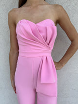 Tuta scollo cuore PINK - SILENCE LIMITED