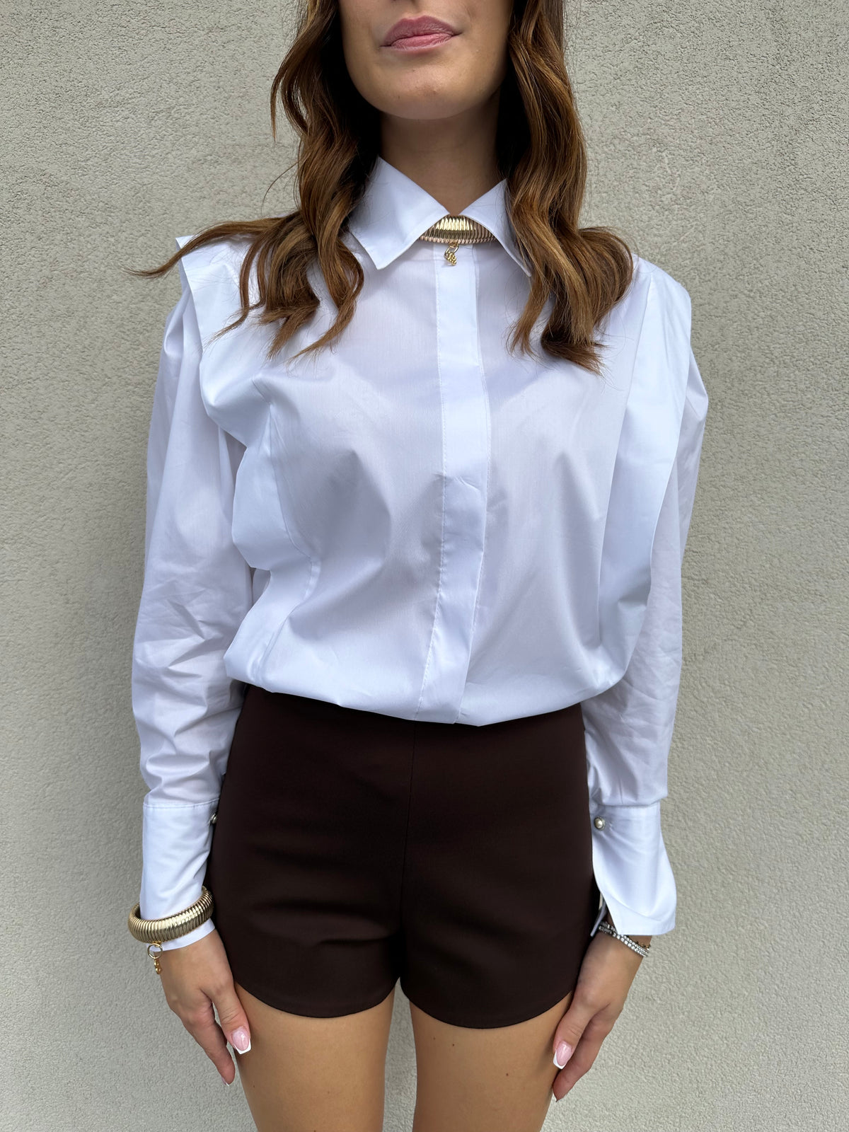 Camicia Yvonne BIANCA - SILENCE LIMITED