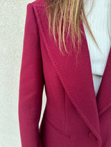Cappotto monopetto BORDEAUX - SILENCE LIMITED