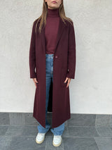 Cappotto lungo BORDEAUX - VICOLO