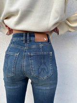 Jeans flare con riga - PATRIZIA PEPE