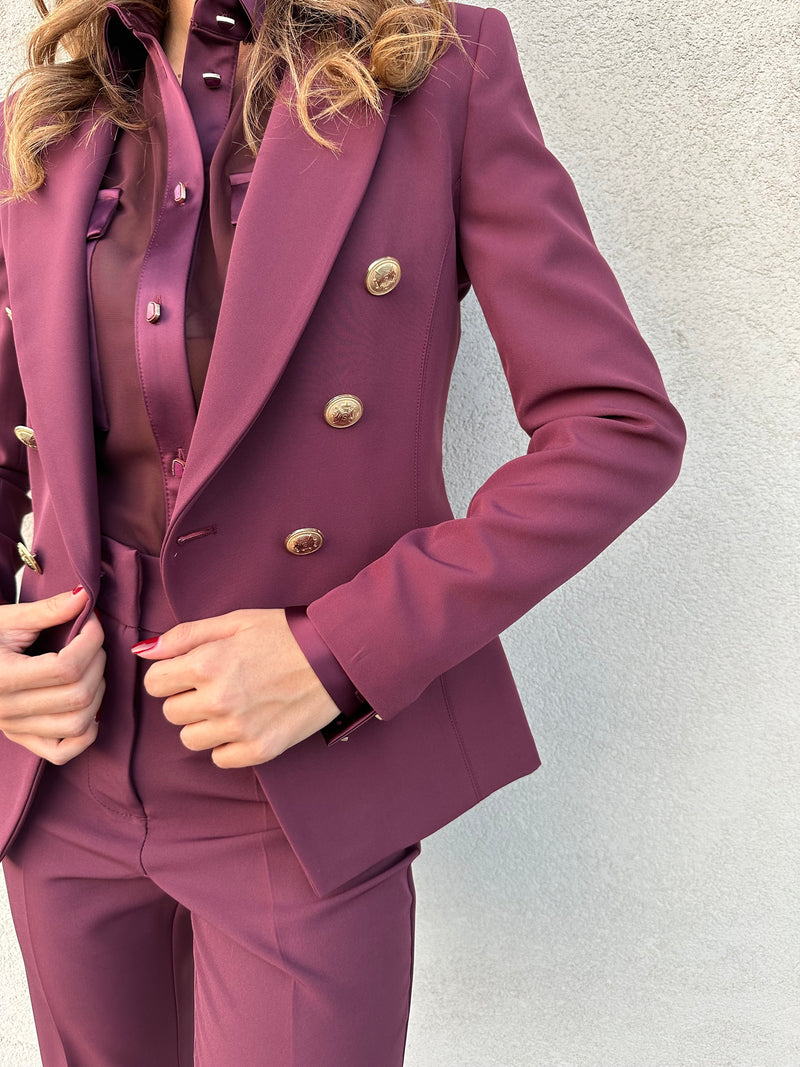 Giacca libra BORDEAUX - SILENCE LIMITED