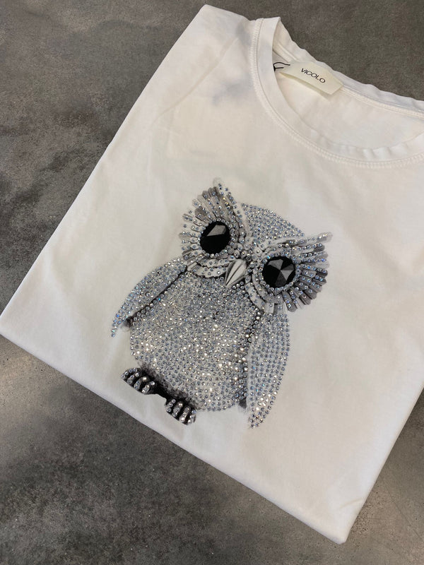 T-shirt strass GUFO - VICOLO