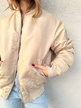 Bomber nylon BEIGE - HINNOMINATE