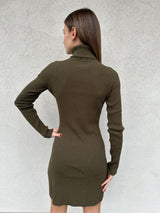 Abito spacchetto VERDE - KONTATTO