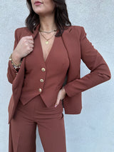 Gilet TABACCO - SILENCE LIMITED