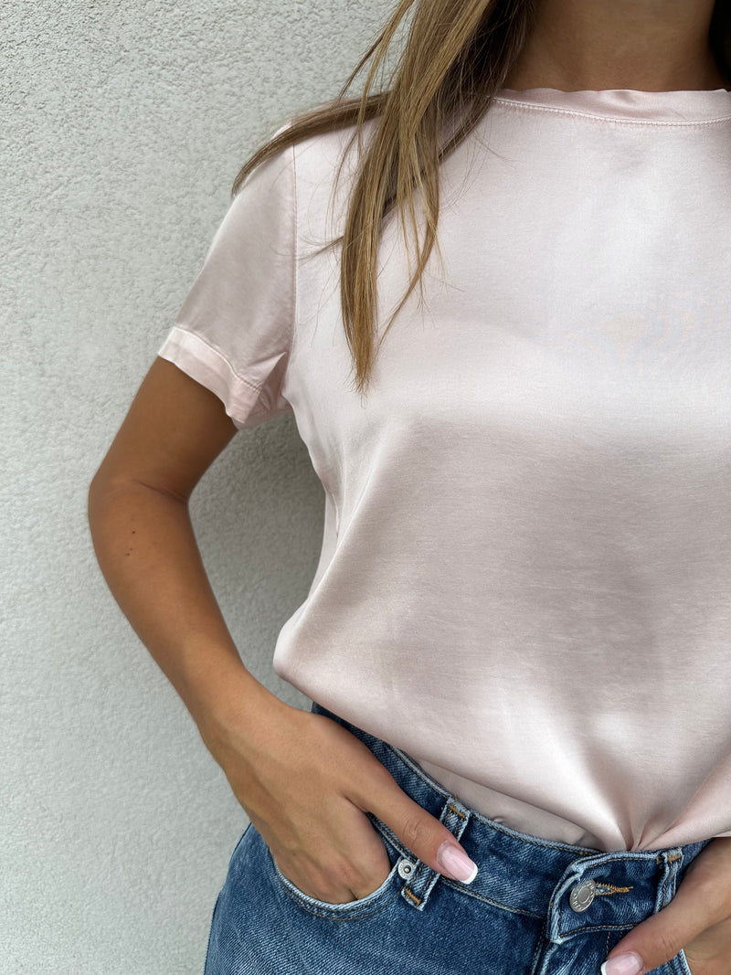 T-shirt lucida ROSA CIPRIA - VICOLO