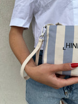 Pochette righe azzurre - HINNOMINATE